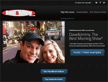 Tablet Screenshot of daveandjimmyinfo.com